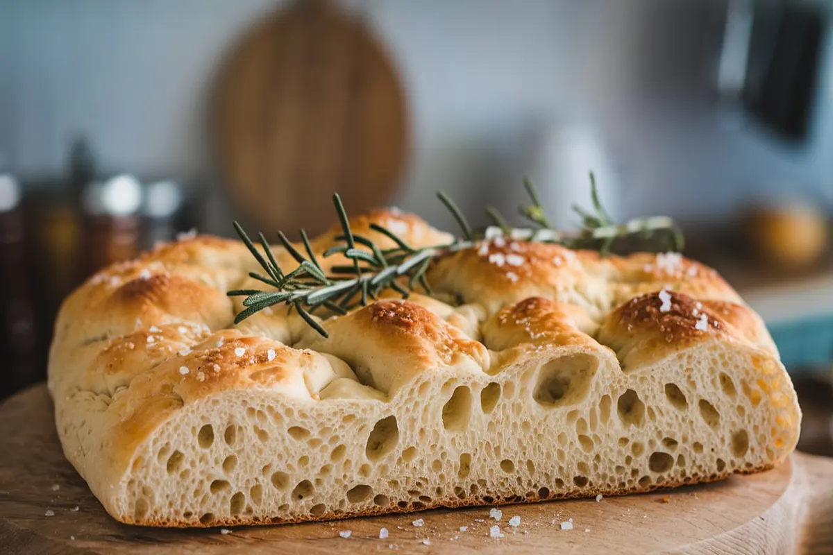 Baking Sourdough Focaccia