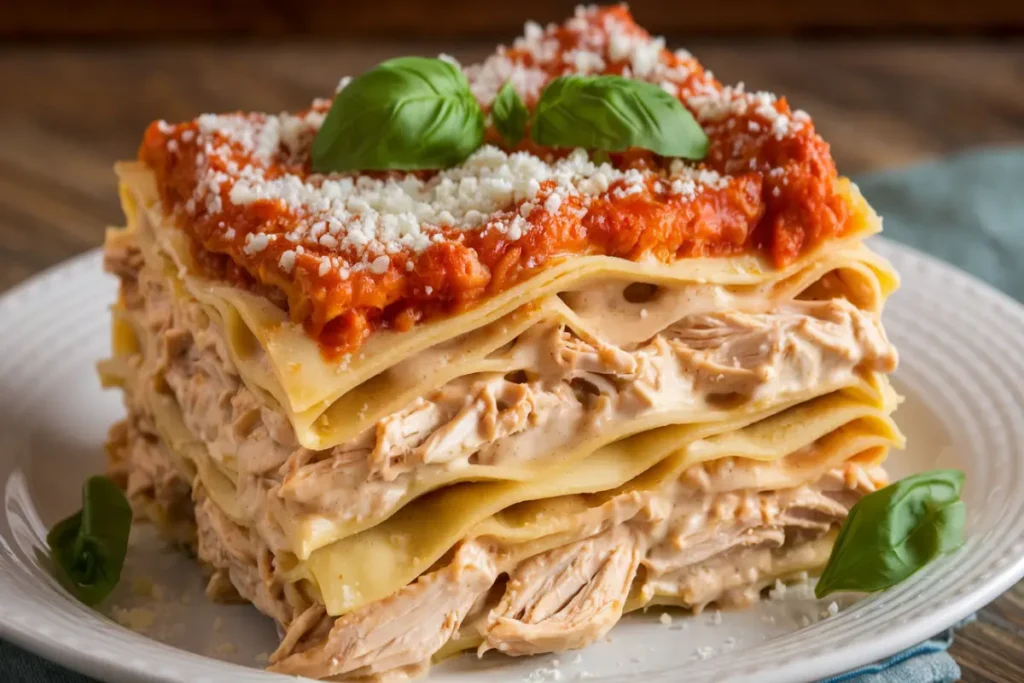 Chicken Alfredo Lasagna