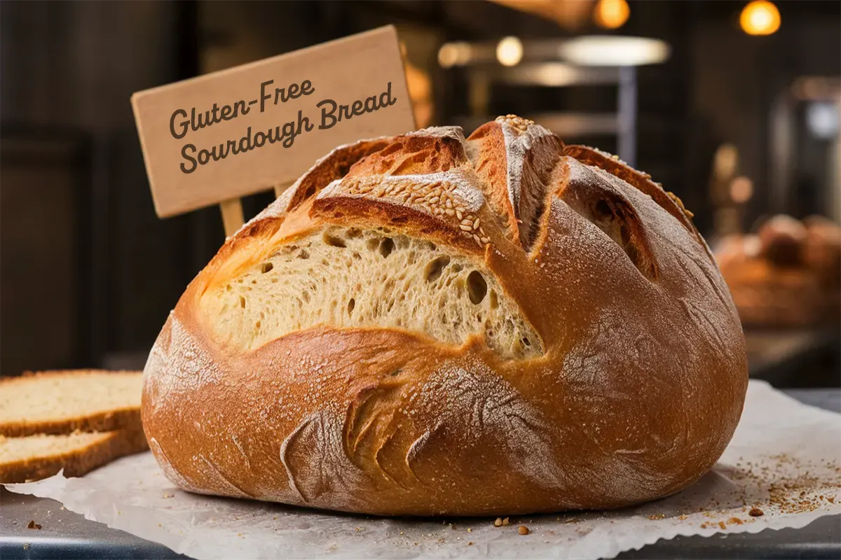 Gluten-free sourdough bread