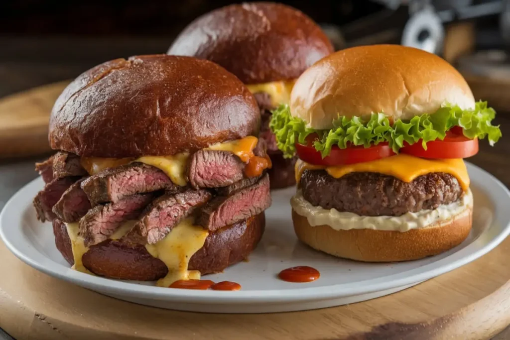 Philly Cheese Steak Sloppy Joes