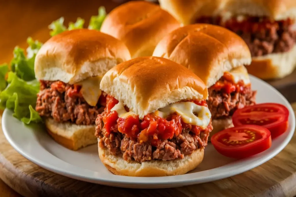 Sloppy Joe Sliders