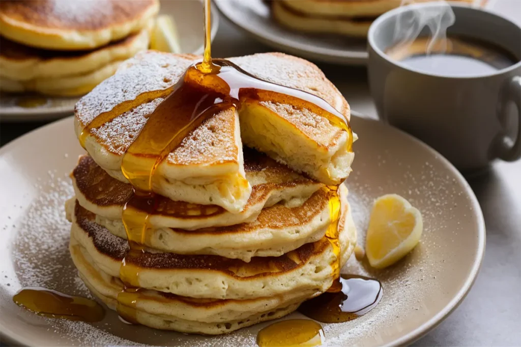 Sourdough discard pancakes