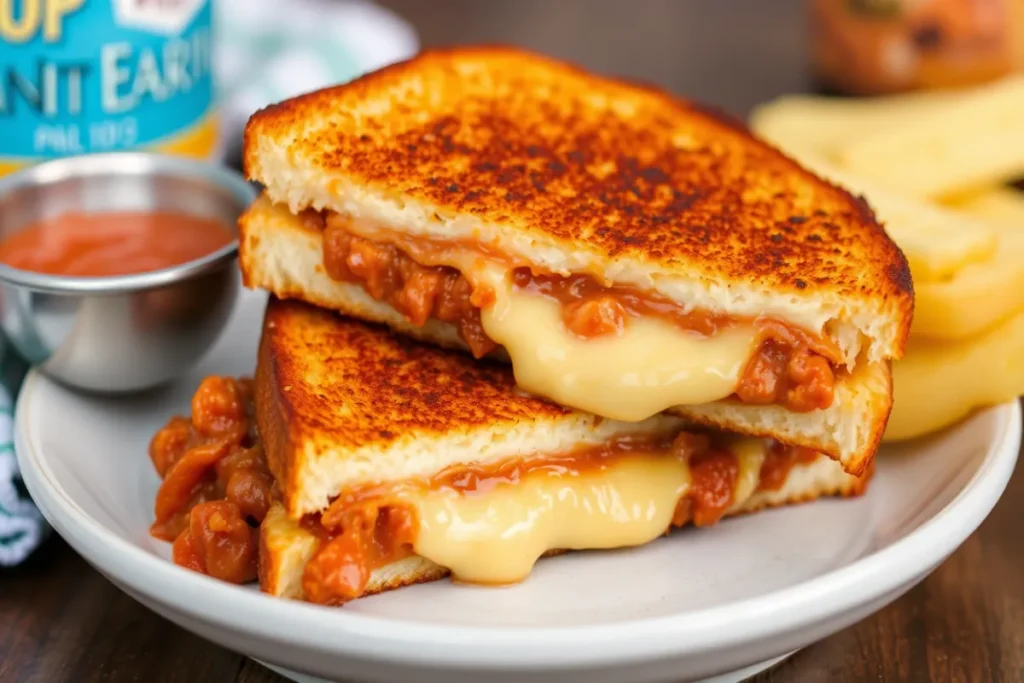 Sloppy Joe Grilled Cheese