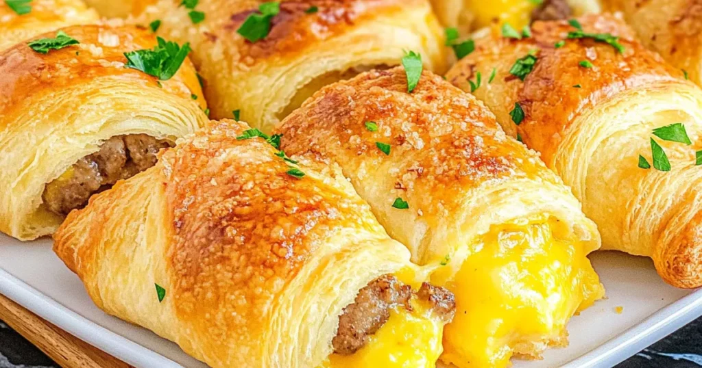 Breakfast Crescent Rolls