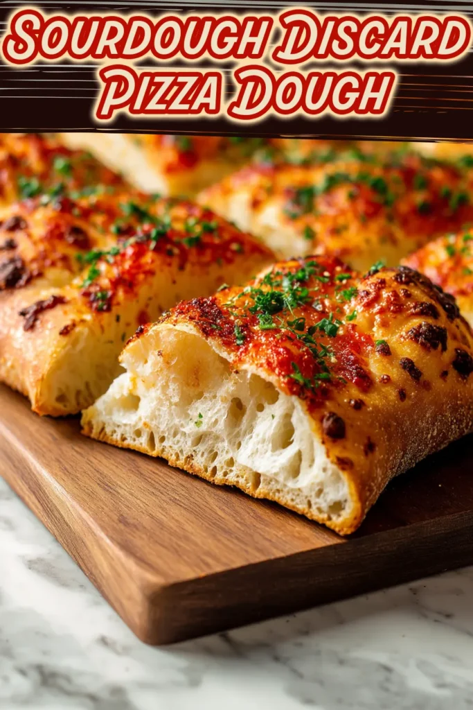 Sourdough Discard Pizza Dough Pinterest