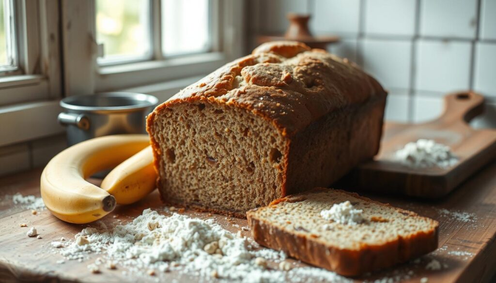 Sourdough discard banana bread