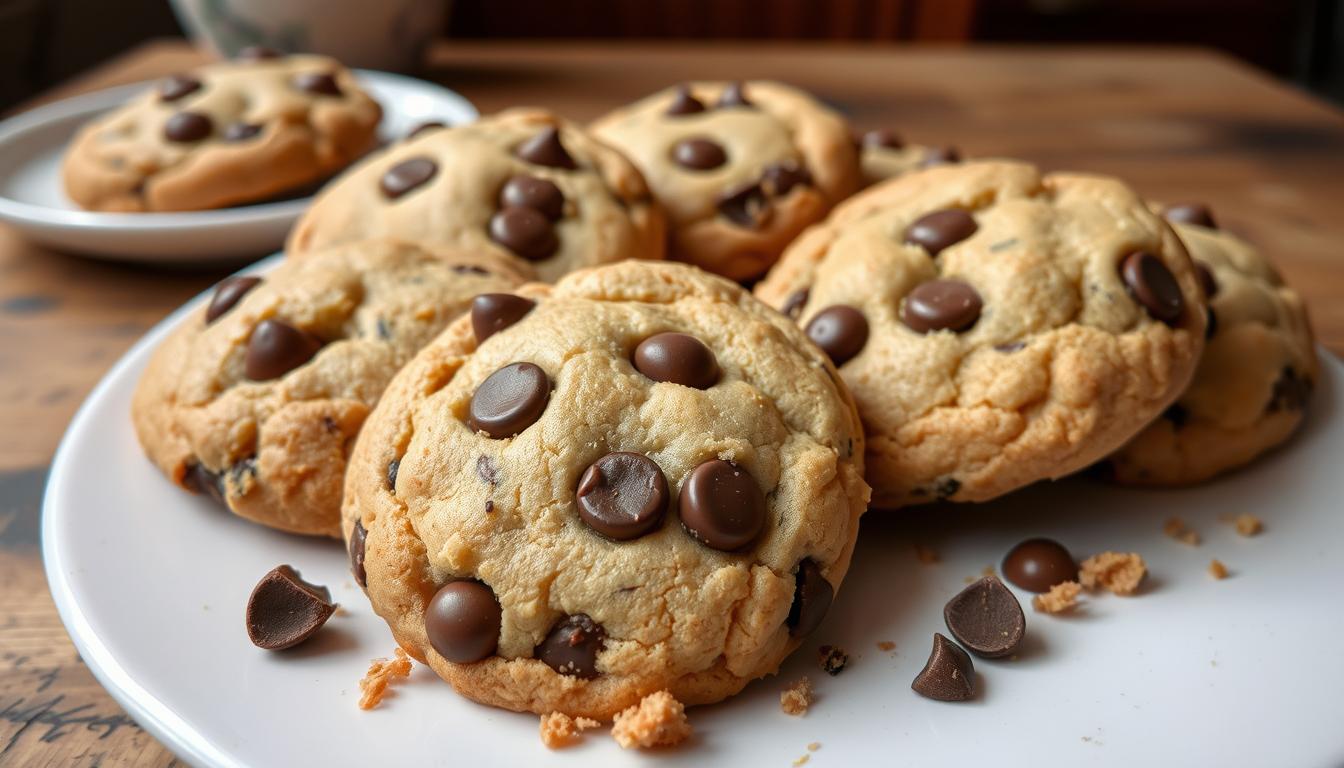 Sourdough discard chocolate chip cookies