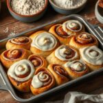 Sourdough discard cinnamon rolls