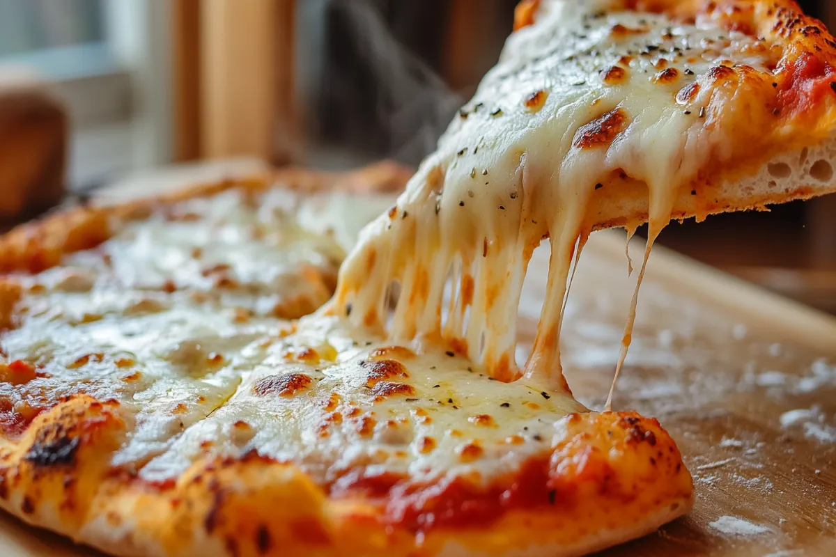 Sourdough discard pizza dough