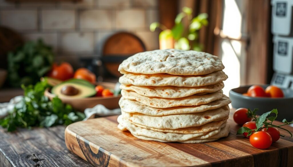 organic sourdough tortillas