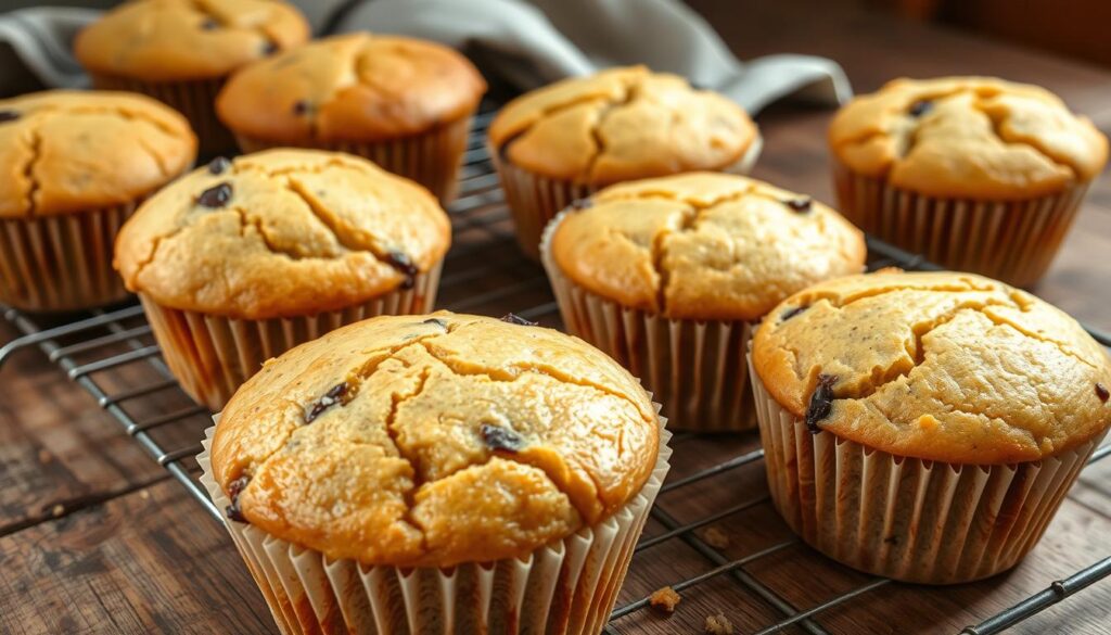 sourdough banana muffins