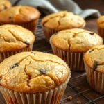 sourdough banana muffins