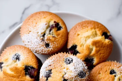 Sourdough Blueberry Muffins Recipe