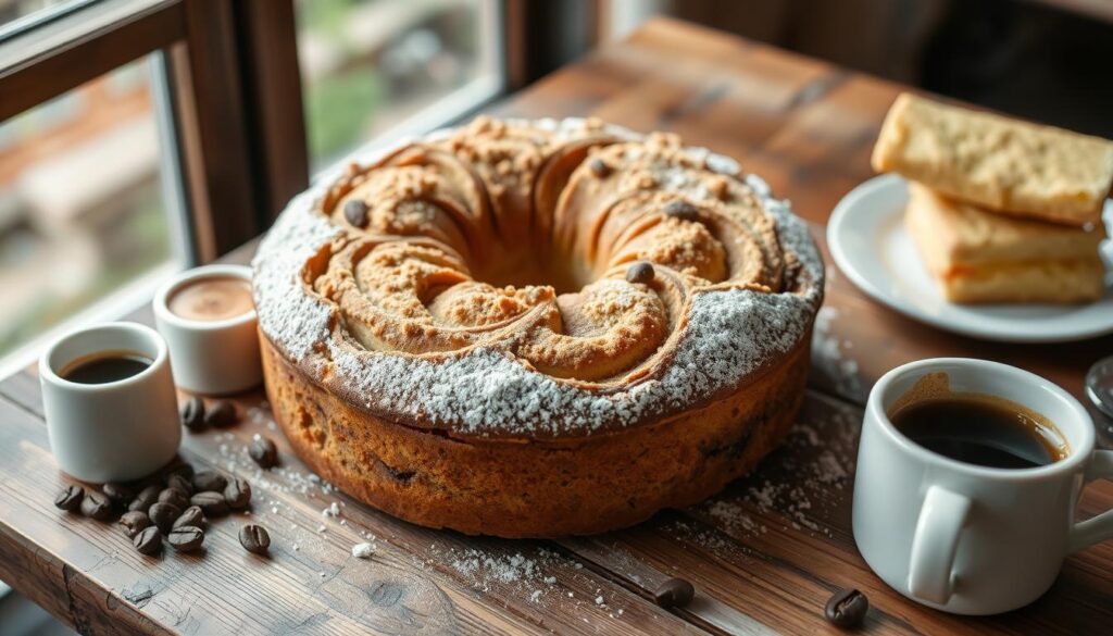 sourdough coffee cake