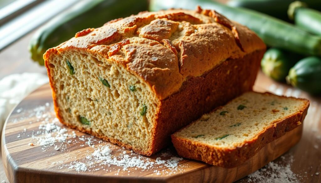 sourdough discard zucchini bread