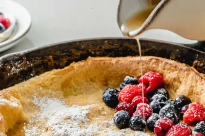 Sourdough Dutch Baby Recipe (German Pancake)