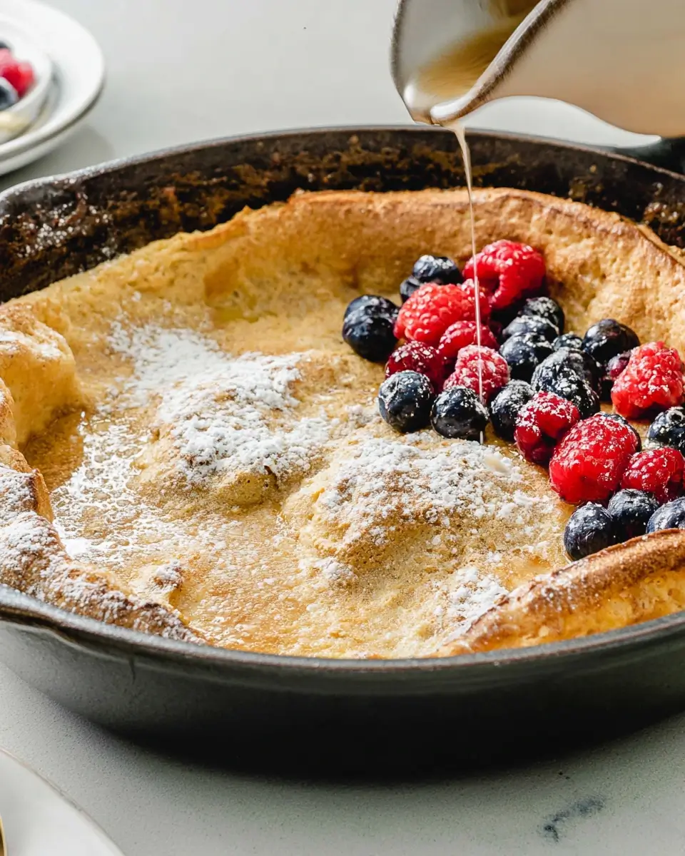 Sourdough Dutch Baby Recipe (German Pancake)