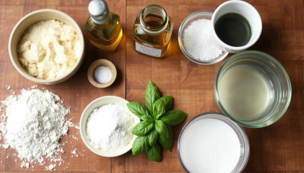 sourdough pizza dough ingredients