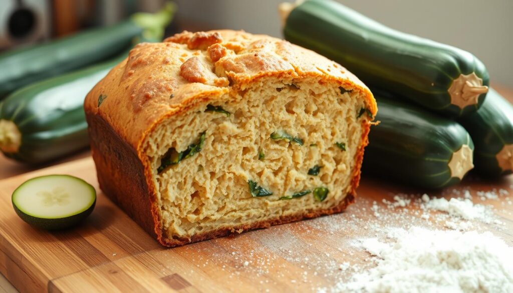 sourdough zucchini bread