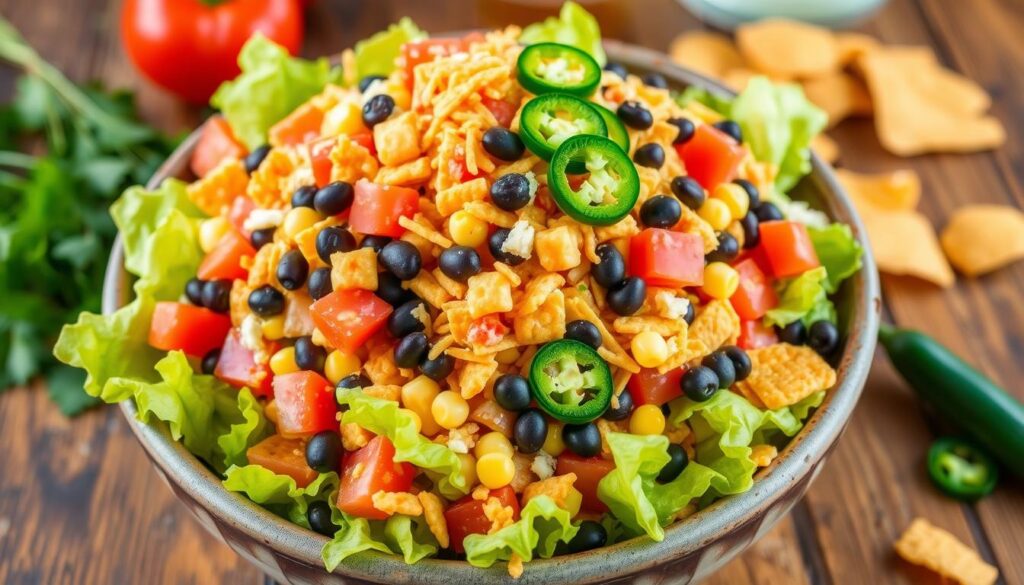 vegetarian Frito Taco Salad