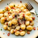 Gnocchi Carbonara