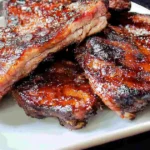 Smoked Pork Steaks