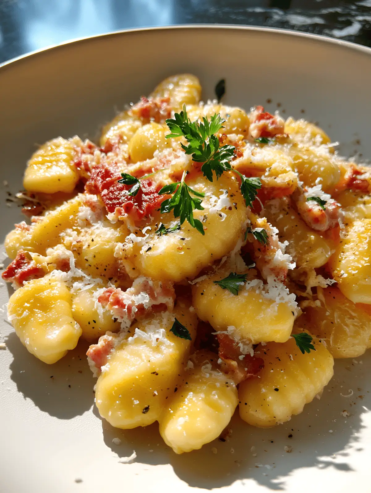 Gnocchi Carbonara Recipe