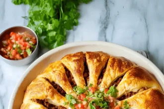 Taco Crescent Ring Recipe