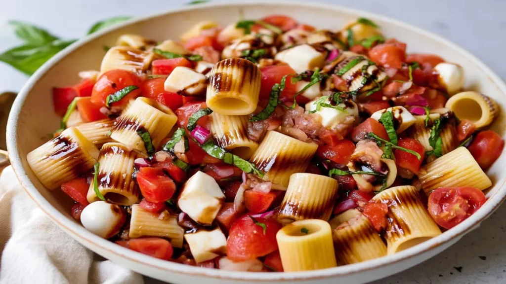 Bruschetta Pasta Salad Recipe
