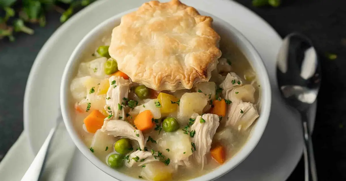 Crockpot Chicken Pot Pie Recipe