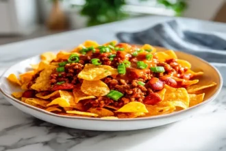 Easy Frito Chili Pie recipe