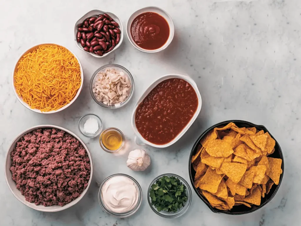 Frito Chili Pie Recipe Ingredients