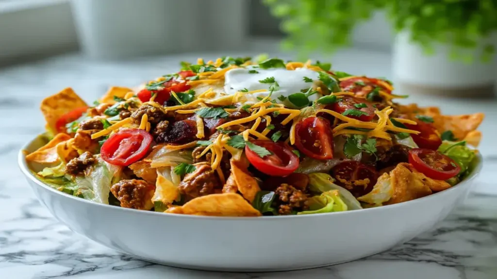 Easy and Delicious Frito Taco Salad Recipe