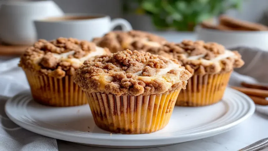 Easy Cinnamon Streusel Muffins Recipe