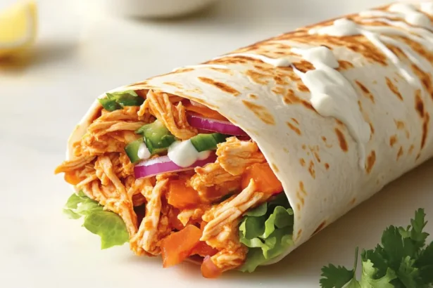 Buffalo Chicken Wraps