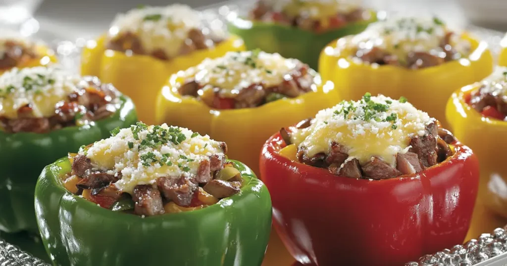 Cheesesteak Stuffed Peppers