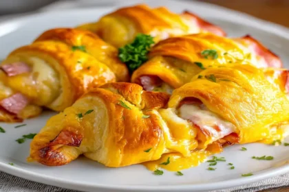 Ham and Cheese Crescent Rolls Recipe
