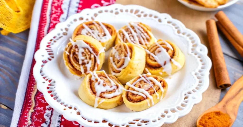 Pie Crust Cinnamon Rolls
