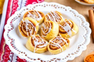 Pie Crust Cinnamon Rolls