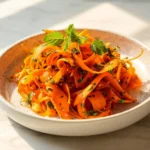 Crunchy Raw Carrot Salad Recipe