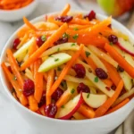 Apple Cranberry Carrot Salad Recipe