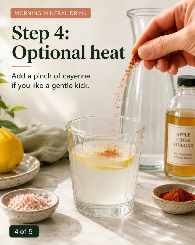 pink salt recipe step 4 optional heat